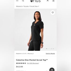 Figs Catarina One-Pocket Scrub Top™